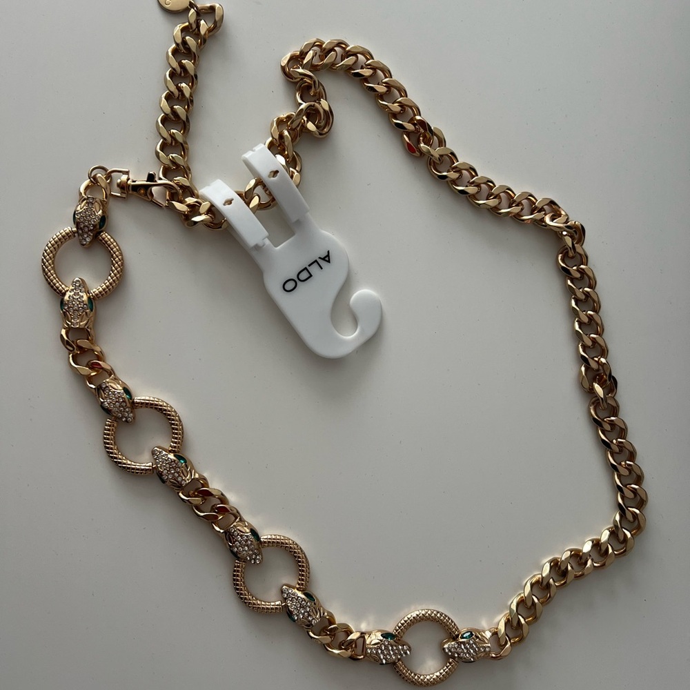 ALDO Gold Chain Belt